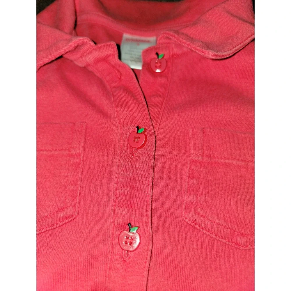Gymboree back to school prep school apple dress size 5‎